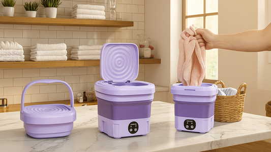 How to Use a Portable Mini Washing Machine (Step-by-Step Guide 2025)